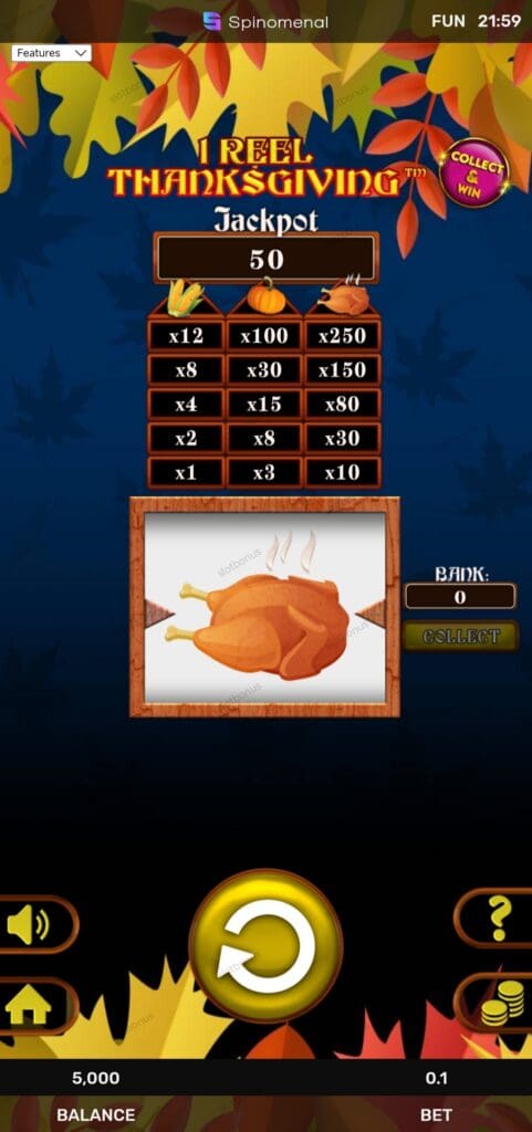 1 Reel — Thanksgiving демо