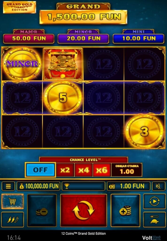 12 Coins: Grand Gold Edition демо