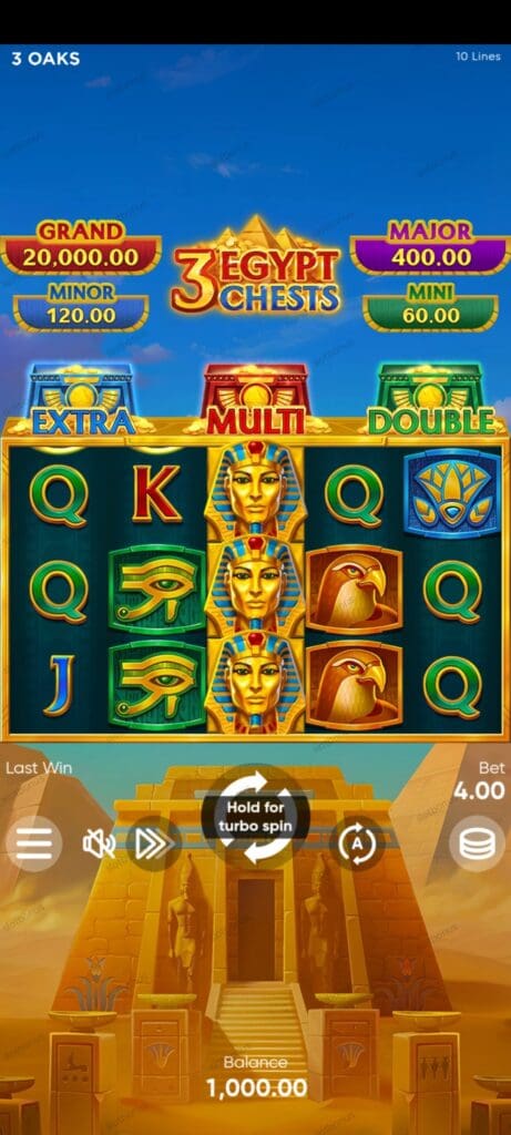 3 Egypt Chests демо