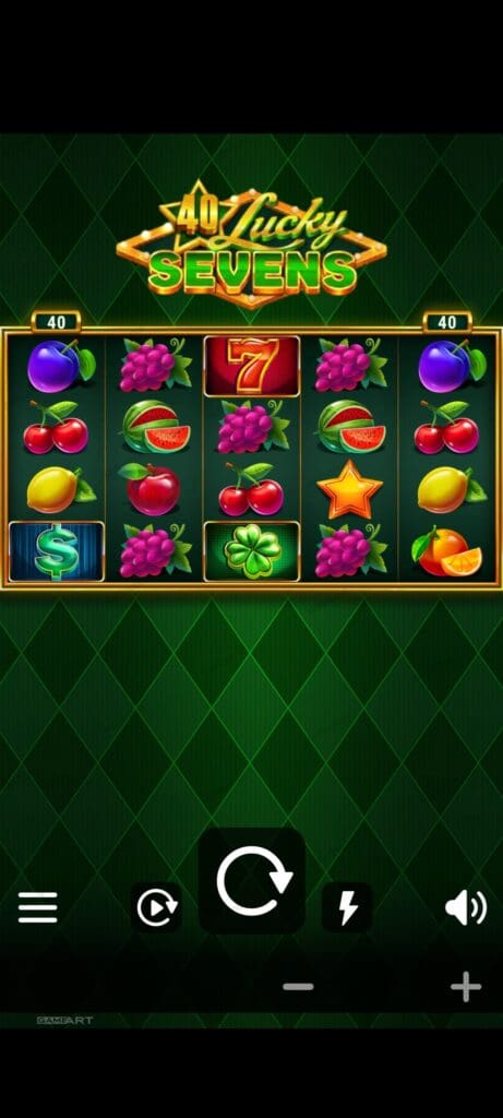 40 Lucky Sevens демо