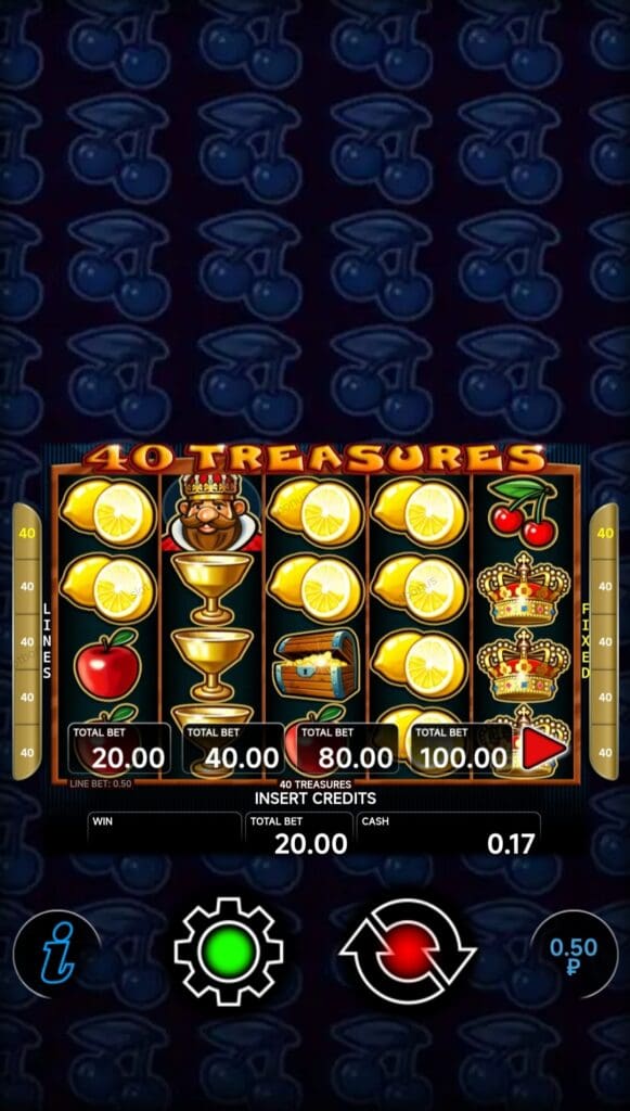40 Treasures демо