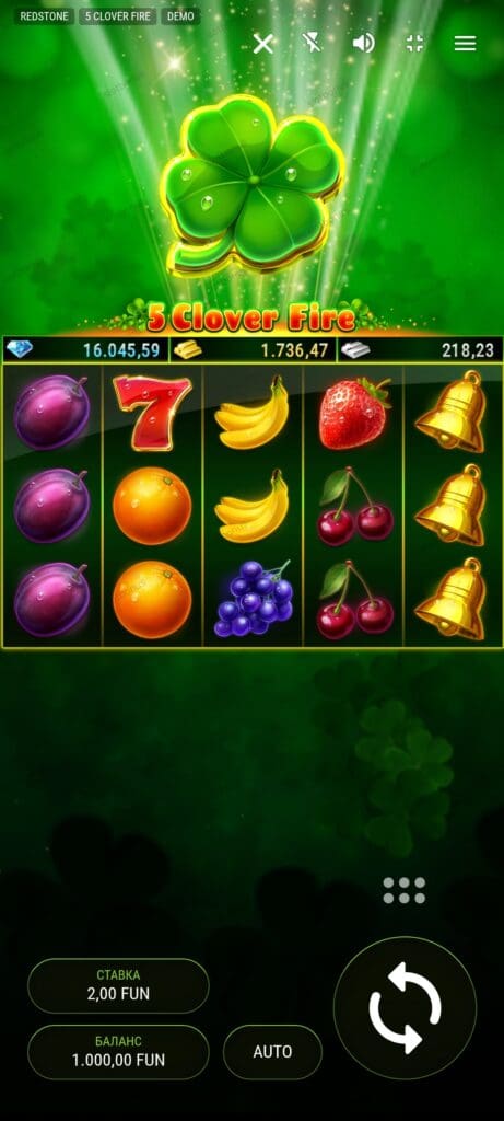 5 Clover Fire демо