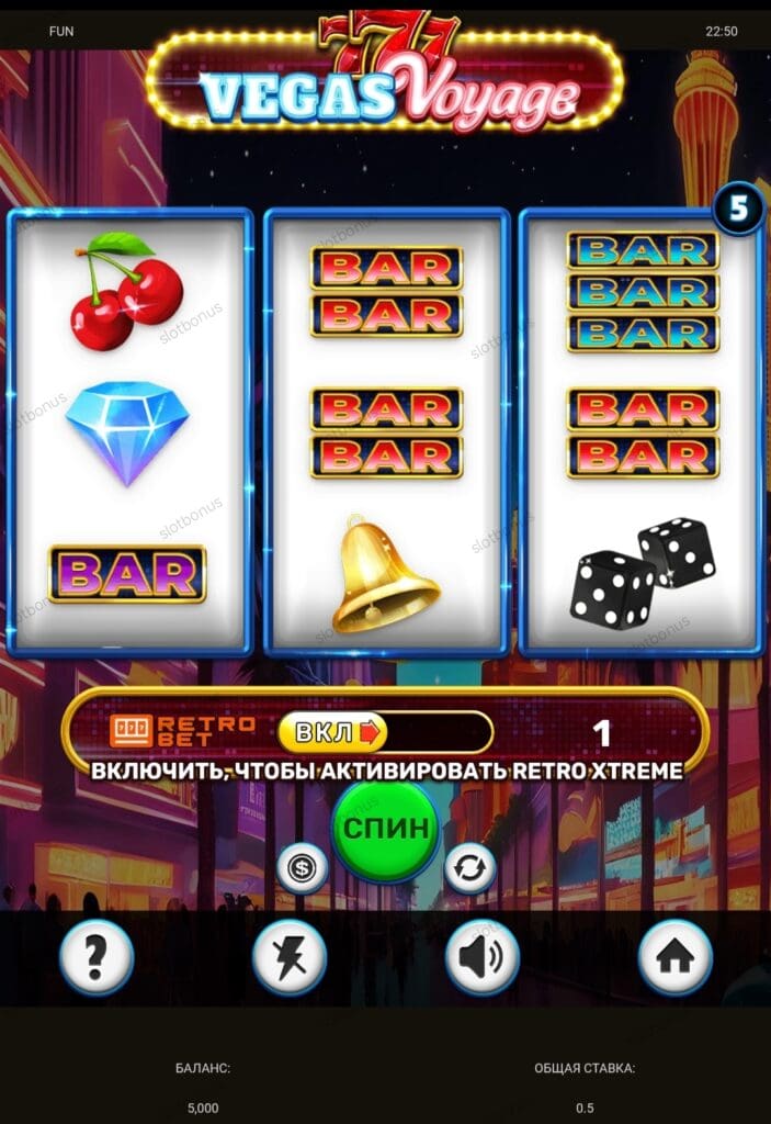 777 — Vegas Voyage демо