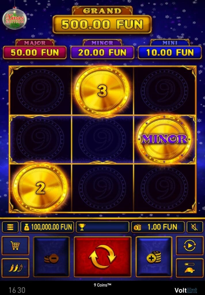 9 Coins – Xmas демо