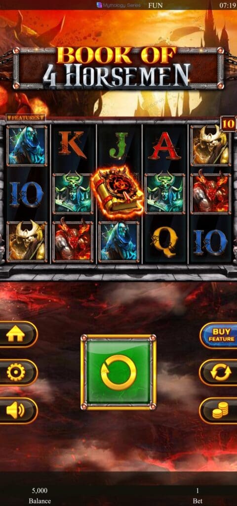 Book of 4 Horsemen демо