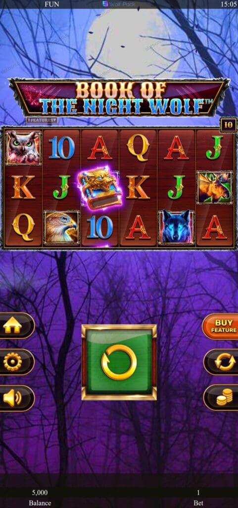 Book of The Night Wolf demo