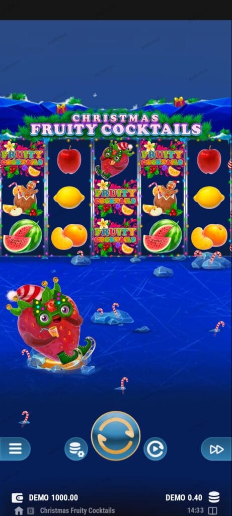 Christmas Fruity Cocktails демо