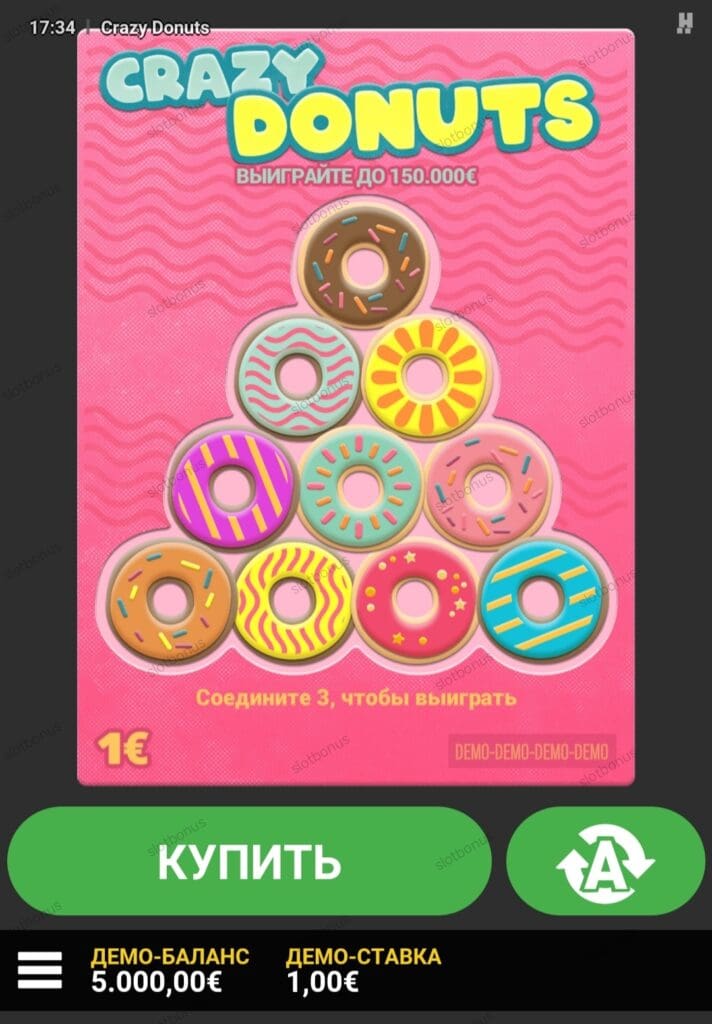 Crazy Donuts демо