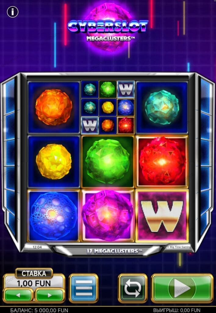 Cyberslot Megaclusters демо