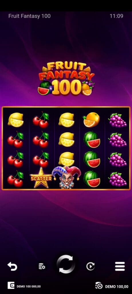 Fruit Fantasy 100 демо