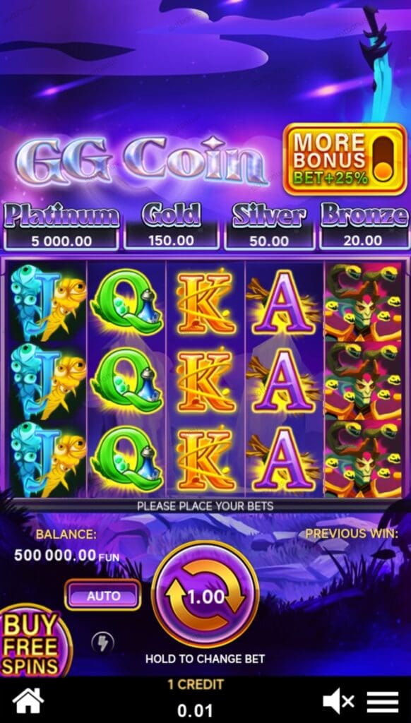 GG Coin Hold The Spin демо