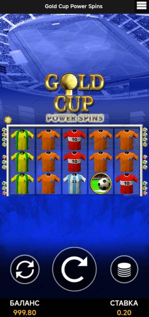 Gold Cup Power Spins демо