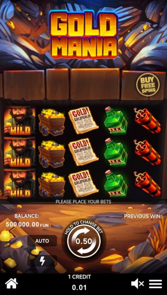 Gold Mania демо