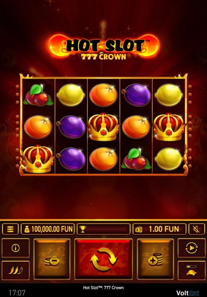 Hot Slot 777 Crown демо
