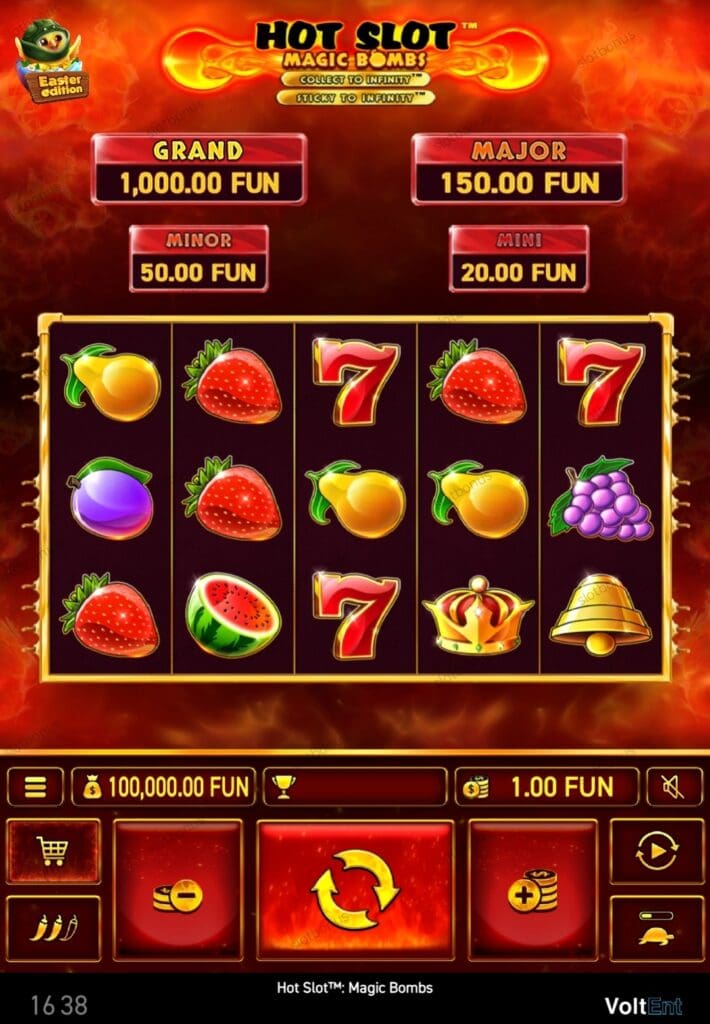 Hot Slot Magic Bombs Easter Edition демо