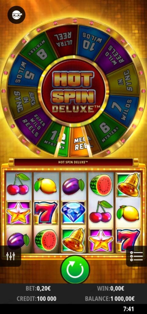 Hot Spin Deluxe демо