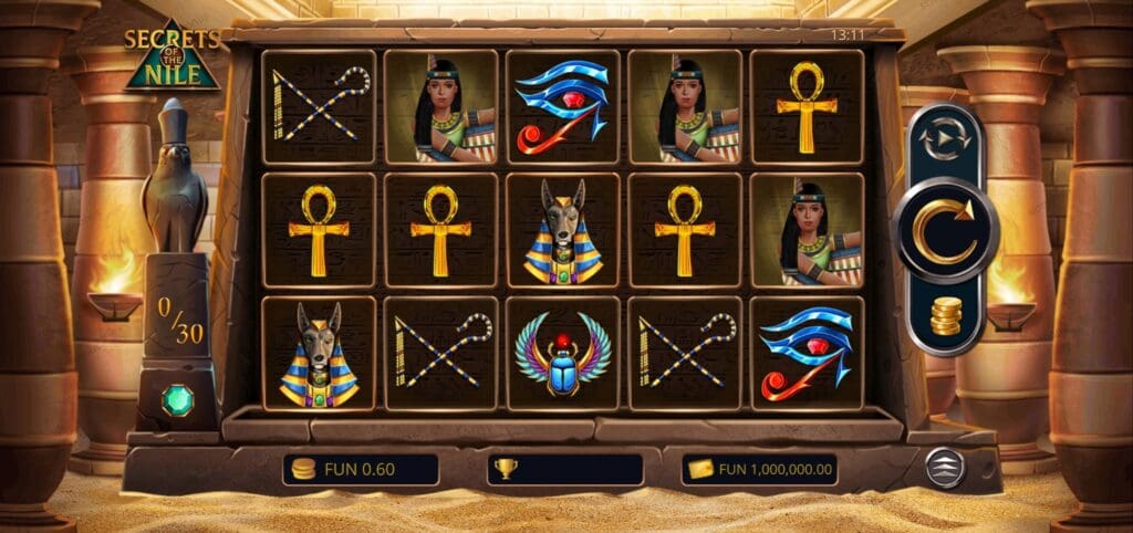 Secrets of the Nile демо