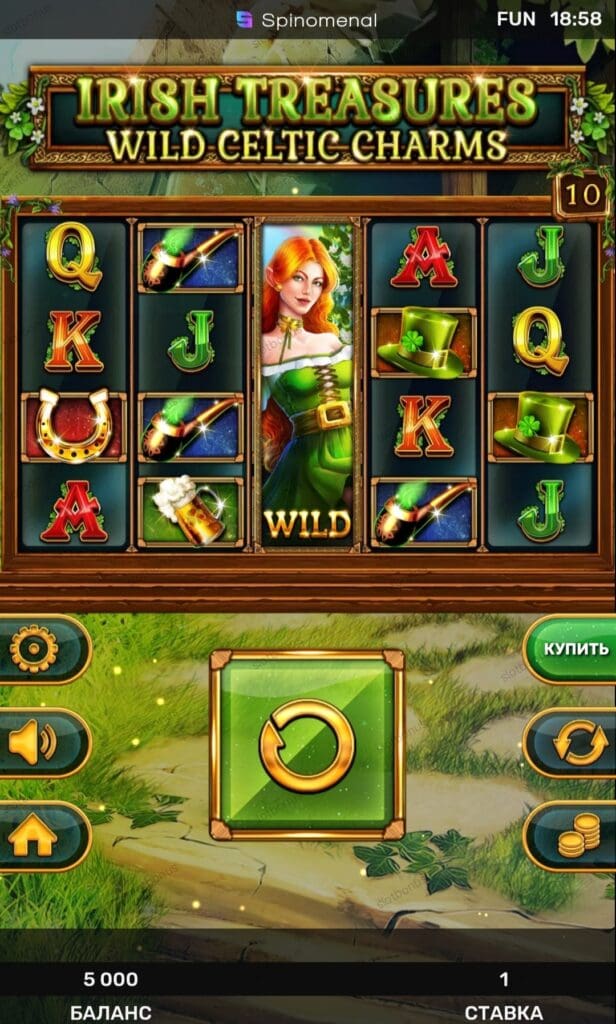 Irish Treasures – Wild Celtic Charms демо