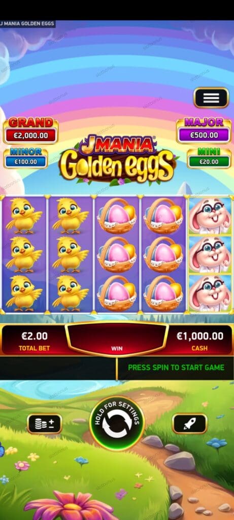 J Mania Golden Eggs демо