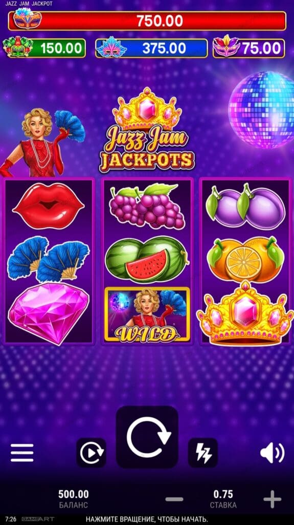 Jazz Jam Jackpots demo