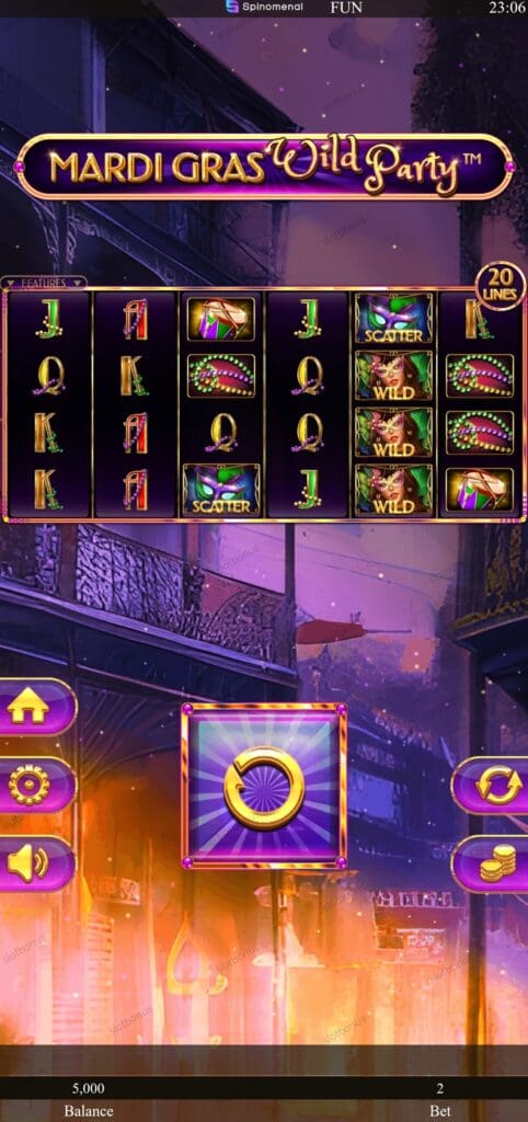 Mardi Gras Wild Party демо