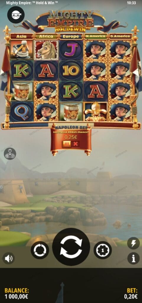 Mighty Empire Hold and Win демо