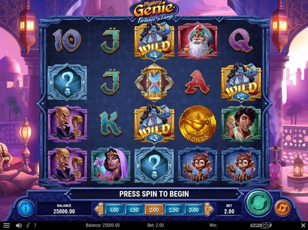 Mystery Genie: Fortunes of the Lamp демо