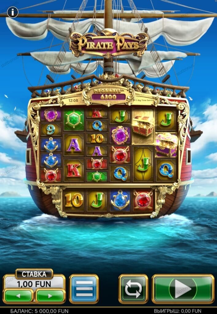 Pirate Pays Megaways демо