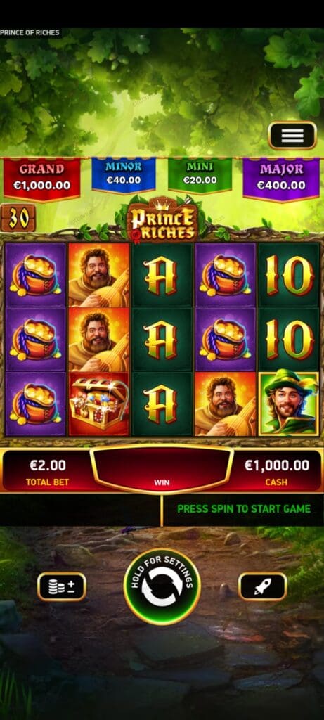 Prince of Riches демо