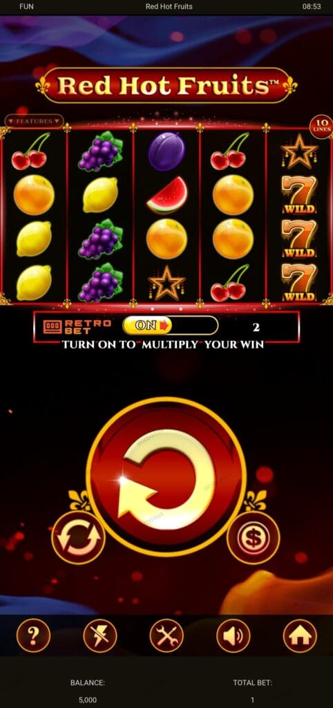 Red Hot Fruits демо