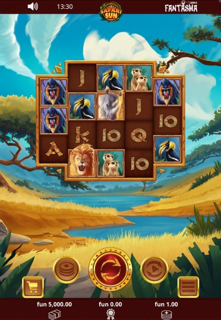 Safari Sun демо