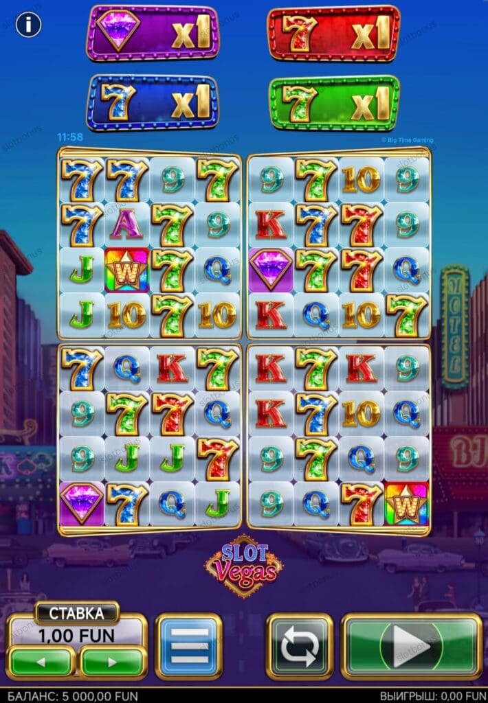 Slot Vegas Megaquads демо