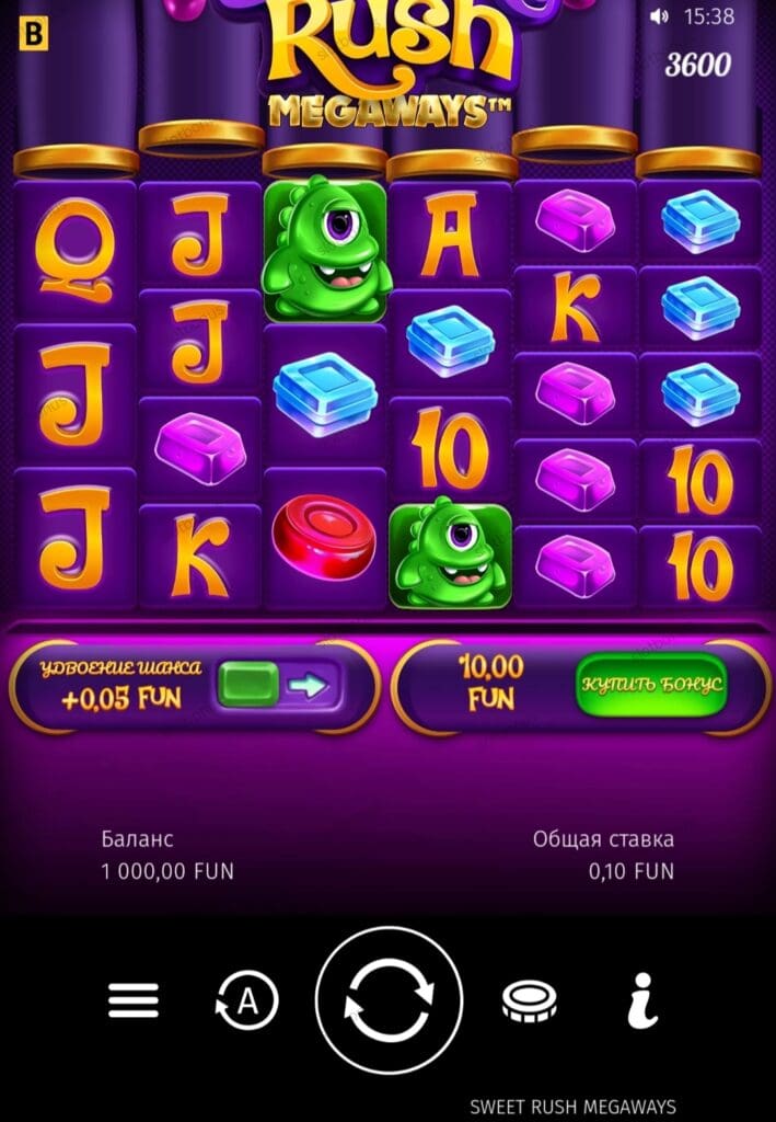Sweet Rush Megaways демо