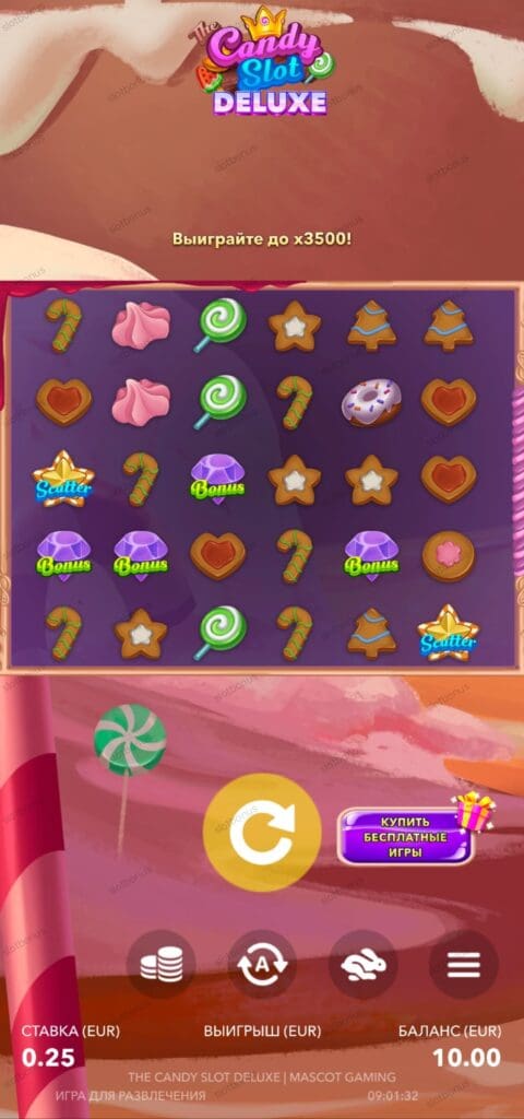 The Candy Slot Deluxe демо