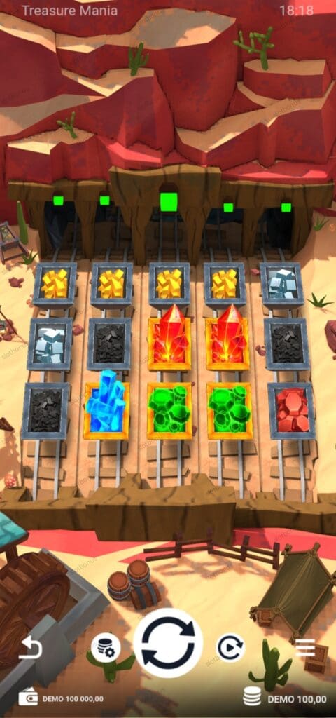 Treasure Mania демо