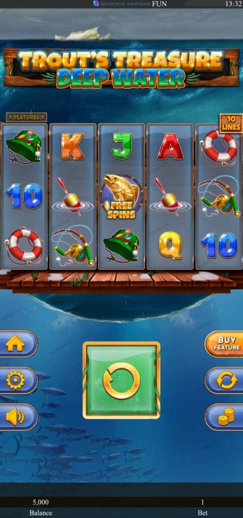 Trout’s Treasure – Deep Water демо