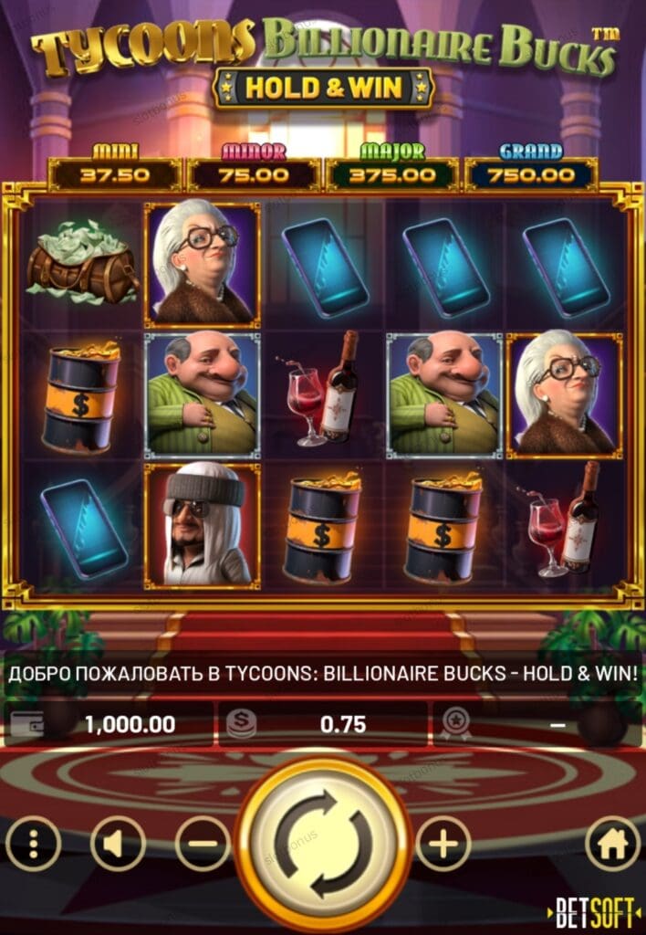 Tycoons Billionaire Bucks демо