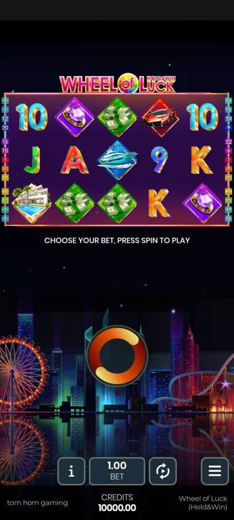 Wheel of Luck: Hold & Win демо