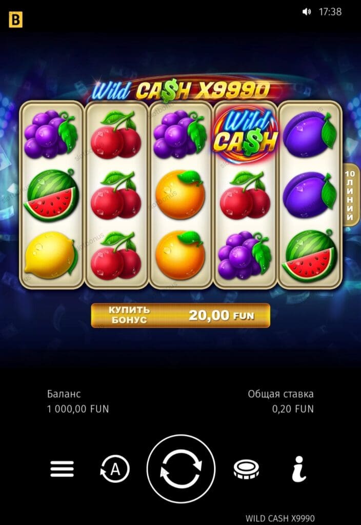 Wild Cash x9990 демо