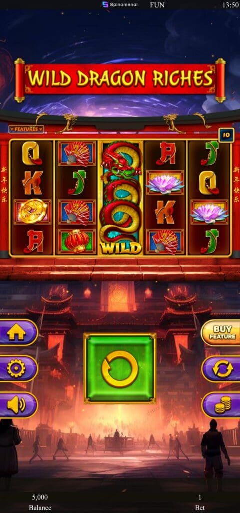 Wild Dragon Riches демо