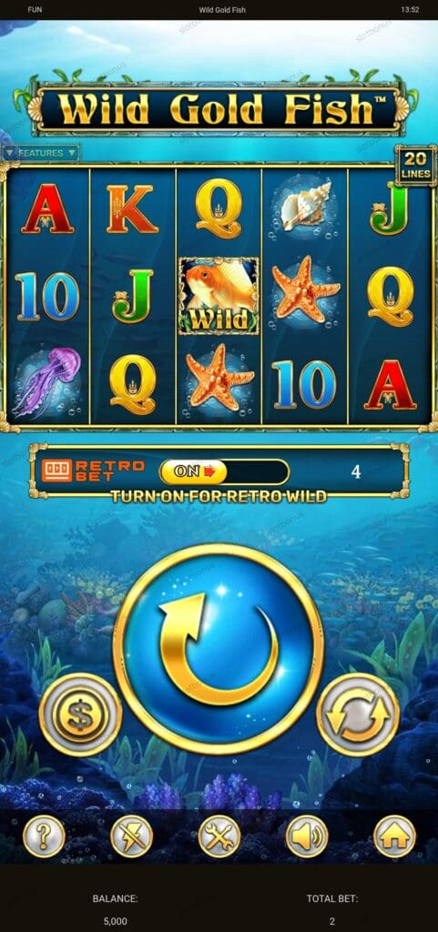 Wild Gold Fish демо