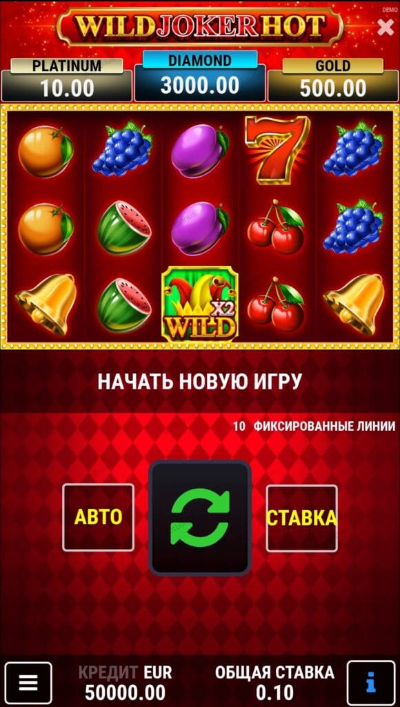 Wild Joker Hot демо
