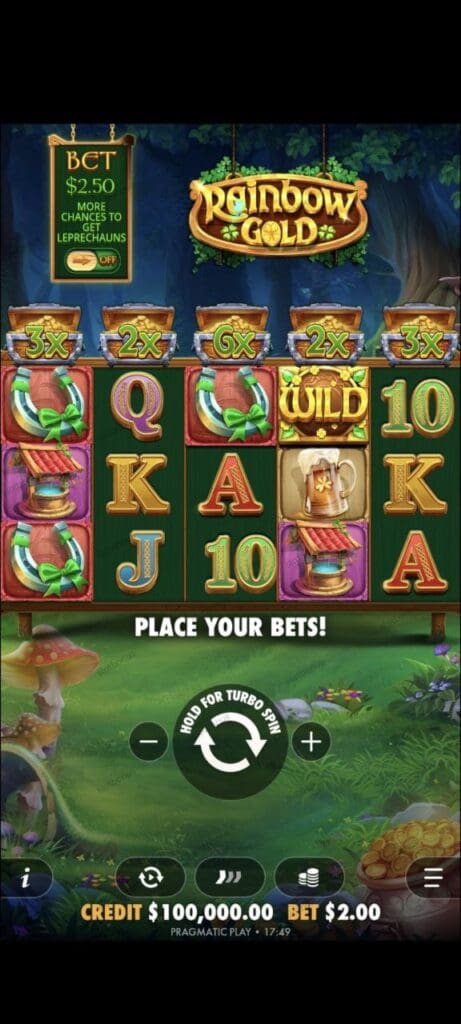 Rainbow Gold демо